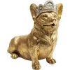 Kare Design Statuettes Et Figurines Statuette Chien Corgi Couronne Assis En Polyrésine Dorée -Vases Soldes statuette chien corgi couronne assis en polyresine doree