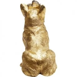 Kare Design Statuettes Et Figurines Statuette Chien Corgi Couronne Assis En Polyrésine Dorée -Vases Soldes statuette chien corgi couronne assis en polyresine doree 3