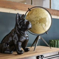 Maisons Du Monde Statuettes Et Figurines Statuette Chien En Dolomite Noire H39 -Vases Soldes statuette chien en dolomite noire h39 1000 12 20 200510 3