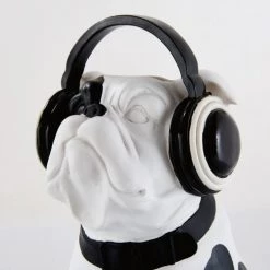 Maisons Du Monde Objets Déco Enfant Statuette Chien Noir Et Blanc H33 -Vases Soldes statuette chien noir et blanc h33 1000 13 4 134976 11