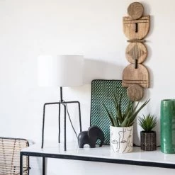 Maisons Du Monde Statuettes Et Figurines Statuette éléphant En Dolomite Noire H8 -Vases Soldes statuette elephant en dolomite noire h8 1000 14 4 216730 2