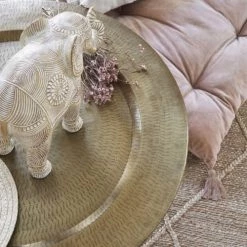 Maisons Du Monde Statuettes Et Figurines Statuette éléphant Sculptée Mandala Marron Blanchi H28 -Vases Soldes statuette elephant sculptee mandala marron blanchi h28 1000 11 39 209672 2