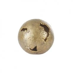 Maisons Du Monde Statuettes Et Figurines Statuette En Métal Dorée H22