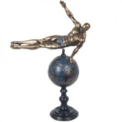 Signes Grimalt Statuettes Et Figurines Statuette En Résine Gymnaste Sur Le Monde H39cm
