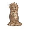 Maisons Du Monde Statuettes Et Figurines Statuette Hibou En Métal Doré H14 -Vases Soldes statuette hibou en metal dore h14 1000 0 4 227103 1