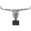 Kare Design Statuettes Et Figurines Statuette Homme En Polyrésine Argentée 100x64
