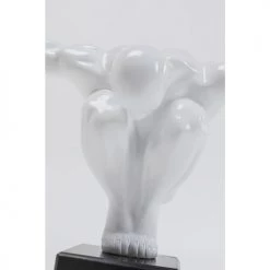 Kare Design Statuettes Et Figurines Statuette Homme En Polyrésine Blanche 43x29 -Vases Soldes statuette homme en polyresine blanche 43x29 3