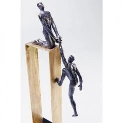 Kare Design Statuettes Et Figurines Statuette Personnages En Polyrésine Et Acier Doré H51 -Vases Soldes statuette personnages en polyresine et acier dore h51 3