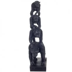 Signes Grimalt Statuettes Et Figurines Statuette Pyramide De Singes H40cm