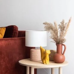 Vases Soldes -Vases Soldes statuette renard en porcelaine jaune h16 1000 15 4 207874 2