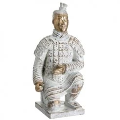 Ixia Statuettes Et Figurines Statuette Soldat De L'Empereur Qin H23cm