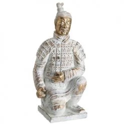 Ixia Statuettes Et Figurines Statuette Soldat De L'Empereur Qin H41cm
