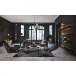 Maisons Du Monde Statuettes Et Figurines Statuette Tête De Mort Dorée H20 -Vases Soldes statuette tete de mort doree h20 1000 9 0 176792 3