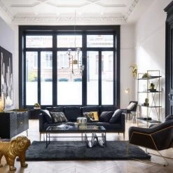 Maisons Du Monde Statuettes Et Figurines Statuette Tête De Mort Dorée H20 -Vases Soldes statuette tete de mort doree h20 1000 9 0 176792 4