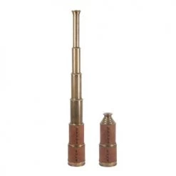 Signes Grimalt Statuettes Et Figurines Télescope Décoratif En Laiton -Vases Soldes telescope decoratif en laiton 1