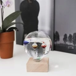 Kikkerland Statuettes Et Figurines Thermomètre De Galilée -Vases Soldes thermometre de galilee 4