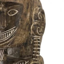 MOYCOR Statuettes Et Figurines Totem Primitif En Bois Marron 10 MOYCOR Statuettes Et Figurines Totem Primitif En Bois Marron -Vases Soldes totem primitif en bois marron 2