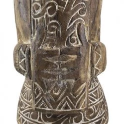 MOYCOR Statuettes Et Figurines Totem Primitif En Bois Marron 13 MOYCOR Statuettes Et Figurines Totem Primitif En Bois Marron -Vases Soldes totem primitif en bois marron 5