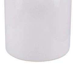 Beliani Vases Vase à Fleurs Blanc 25 Cm -Vases Soldes vase a fleurs blanc 25 cm 3