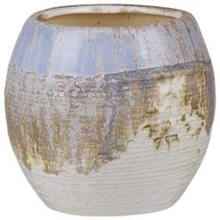 Beliani Vases Vase à Fleurs Multicolore 15 Cm