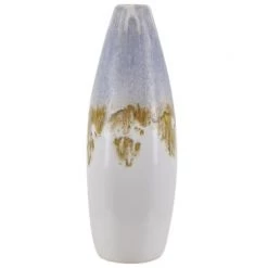 Beliani Vases Vase à Fleurs Multicolore 34 Cm