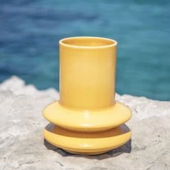 Vases Vase Alice Maisons Du Monde X Sakina M’Sa En Faïence Jaune H22 -Vases Soldes vase alice maisons du monde x sakina m sa en faience jaune h22 1000 16 7 229771 2