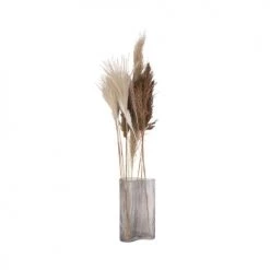 Present Time Vases Vase Allure Wave Large Verre Gris -Vases Soldes vase allure wave large verre gris 3