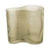 Present Time Vases Vase Allure Wave Verre Vert -Vases Soldes vase allure wave verre vert