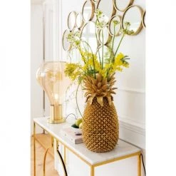 Kare Design Vases Vase Ananas En Polyrésine Dorée H50 -Vases Soldes vase ananas en polyresine doree h50 3
