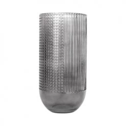 Present Time Vases Vase Attract Gris Verre Gris -Vases Soldes vase attract gris verre gris 2