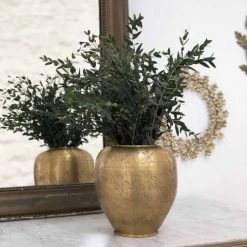 Passage Vernet Vases Vase Avec Motifs Gravés Doré -Vases Soldes vase avec motifs graves dore 1