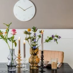 Present Time Vases Vase Blush Glass Medium H25cm -Vases Soldes vase blush glass medium h25cm 3