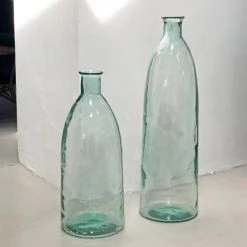 Maison Tilleul Vases Vase Bonbonne XL En Verre Martelé Transparent 9 Maison Tilleul Vases Vase Bonbonne XL En Verre Martelé Transparent -Vases Soldes vase bonbonne xl en verre martele transparent 2