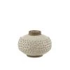 LANADECO Vases Vase Bord Pointu Céramique Blanc/gris -Vases Soldes vase bord pointu ceramique blanc gris 2