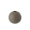 LANADECO Vases Vase Boule Céramique Gris Foncé H23,5cm -Vases Soldes vase boule ceramique gris fonce h23 5cm