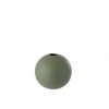LANADECO Vases Vase Boule Céramique Verte H17cm -Vases Soldes vase boule ceramique verte h17cm