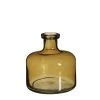 Mica Decorations Vases Vase Bouteille En Verre Jaune H21.5 -Vases Soldes vase bouteille en verre jaune h21 5