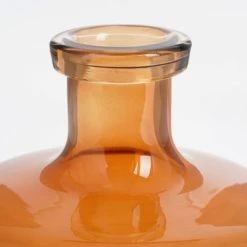 Mica Decorations Vases Vase Bouteille En Verre Marron H21.5 -Vases Soldes vase bouteille en verre marron h21 5 2