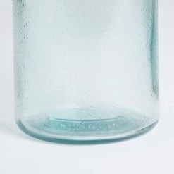 Mica Decorations Vases Vase Bouteille En Verre Recyclé Bleu Clair H45 -Vases Soldes vase bouteille en verre recycle bleu clair h45 3