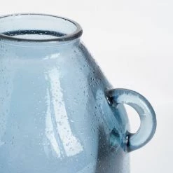 Mica Decorations Vases Vase Bouteille En Verre Recyclé Gris H25 -Vases Soldes vase bouteille en verre recycle gris h25 3