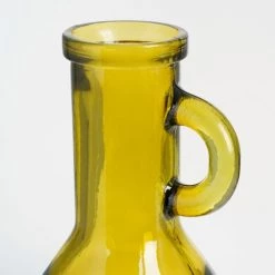 Mica Decorations Vases Vase Bouteille En Verre Recyclé Jaune H50 -Vases Soldes vase bouteille en verre recycle jaune h50 1