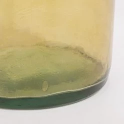 Mica Decorations Vases Vase Bouteille En Verre Recyclé Ocre H50 -Vases Soldes vase bouteille en verre recycle ocre h50 3