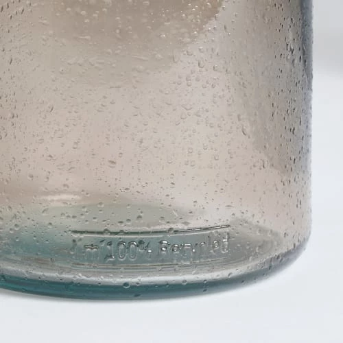 Mica Decorations Vases Vase Bouteille En Verre Recyclé Taupe 45 6 Mica Decorations Vases Vase Bouteille En Verre Recyclé Taupe 45 – Image 4