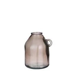 Mica Decorations Vases Vase Bouteille En Verre Recyclé Bleu Clair H25.5 13 Mica Decorations Vases Vase Bouteille En Verre Recyclé Bleu Clair H25.5 -Vases Soldes vase bouteille en verre recycle taupe h25 5 4