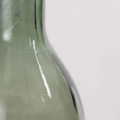Mica Decorations Vases Vase Bouteille En Verre Recyclé Vert H100 -Vases Soldes vase bouteille en verre recycle vert h100 4