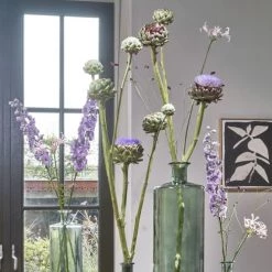 Mica Decorations Vases Vase Bouteille En Verre Recyclé Vert H75 -Vases Soldes vase bouteille en verre recycle vert h75 1