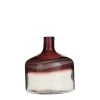 Mica Decorations Vases Vase Bouteille En Verre Rose H27 -Vases Soldes vase bouteille en verre rose h27