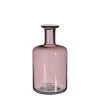Mica Decorations Vases Vase Bouteille En Verre Rose H30 -Vases Soldes vase bouteille en verre rose h30