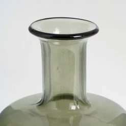 Mica Decorations Vases Vase Bouteille En Verre Vert H30 -Vases Soldes vase bouteille en verre vert h30 3