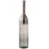 LANADECO Vases Vase Bouteille Verre Métallique Gris H100cm -Vases Soldes vase bouteille verre metallique gris h100cm